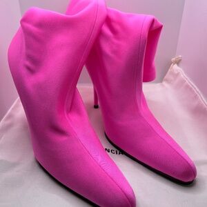 Balenciaga spandex stretch heel - Knife-style